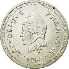 Coin, New Hebrides, 100 Francs, 1966, Paris, AU(50-53), Silver, KM:1