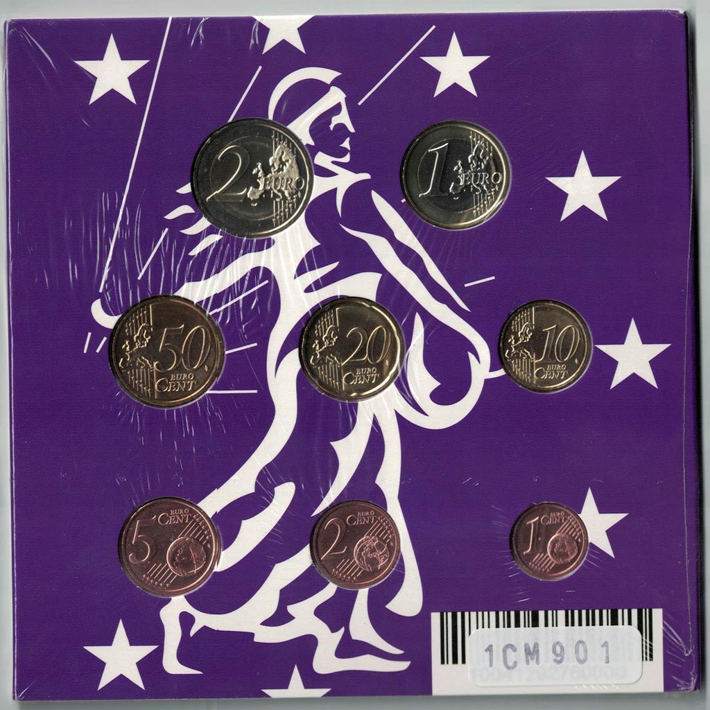 Frankreich, Euro-Set, 2015, STGL