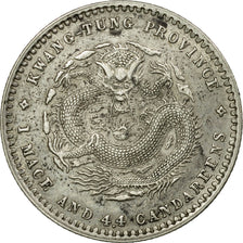 Moneda, China, KWANGTUNG PROVINCE, Kuang-hs, 20 Cents, Undated (1890-1908), EBC