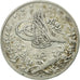 Moneda, Egipto, Muhammad V, Qirsh, 1910 (AH 1327/2), Misr, EBC, Plata, KM:305
