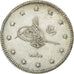 Coin, Turkey, Muhammad V, 2 Kurush, 1909 (AH 1327/1), Qustantiniyah, AU(55-58)