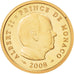Monaco, 20 Euro, 2008, MS(65-70), Gold, Gadoury:4, KM:198