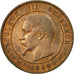 Moneta, Francia, Napoleon III, Napoléon III, 10 Centimes, 1854, Paris, MB+
