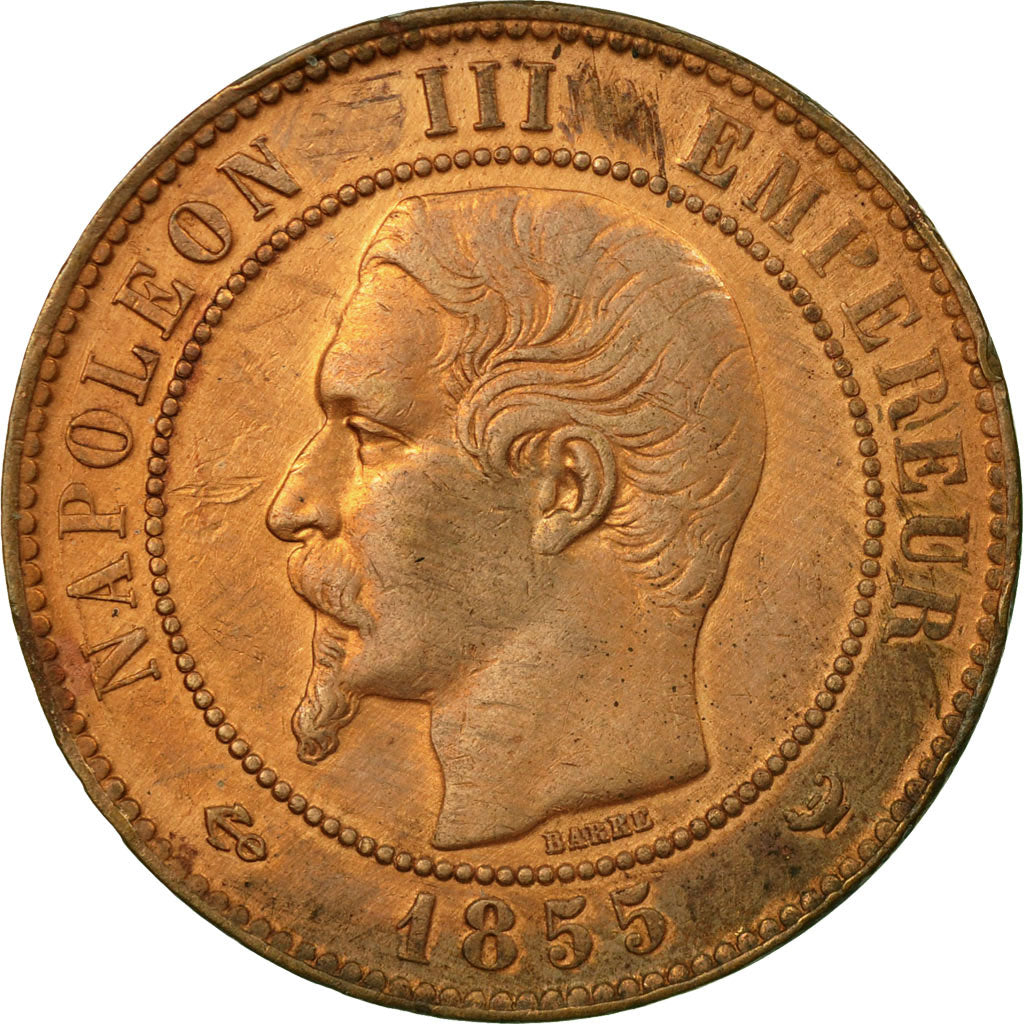 Münze, Frankreich, Napoleon III, Napoléon III, 10 Centimes, 1855, Lille, SS