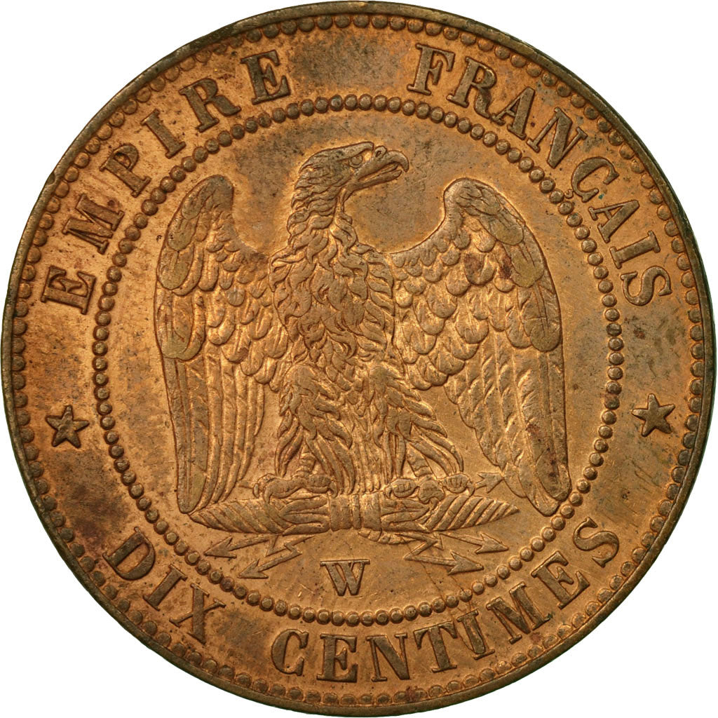 Münze, Frankreich, Napoleon III, Napoléon III, 10 Centimes, 1855, Lille, SS