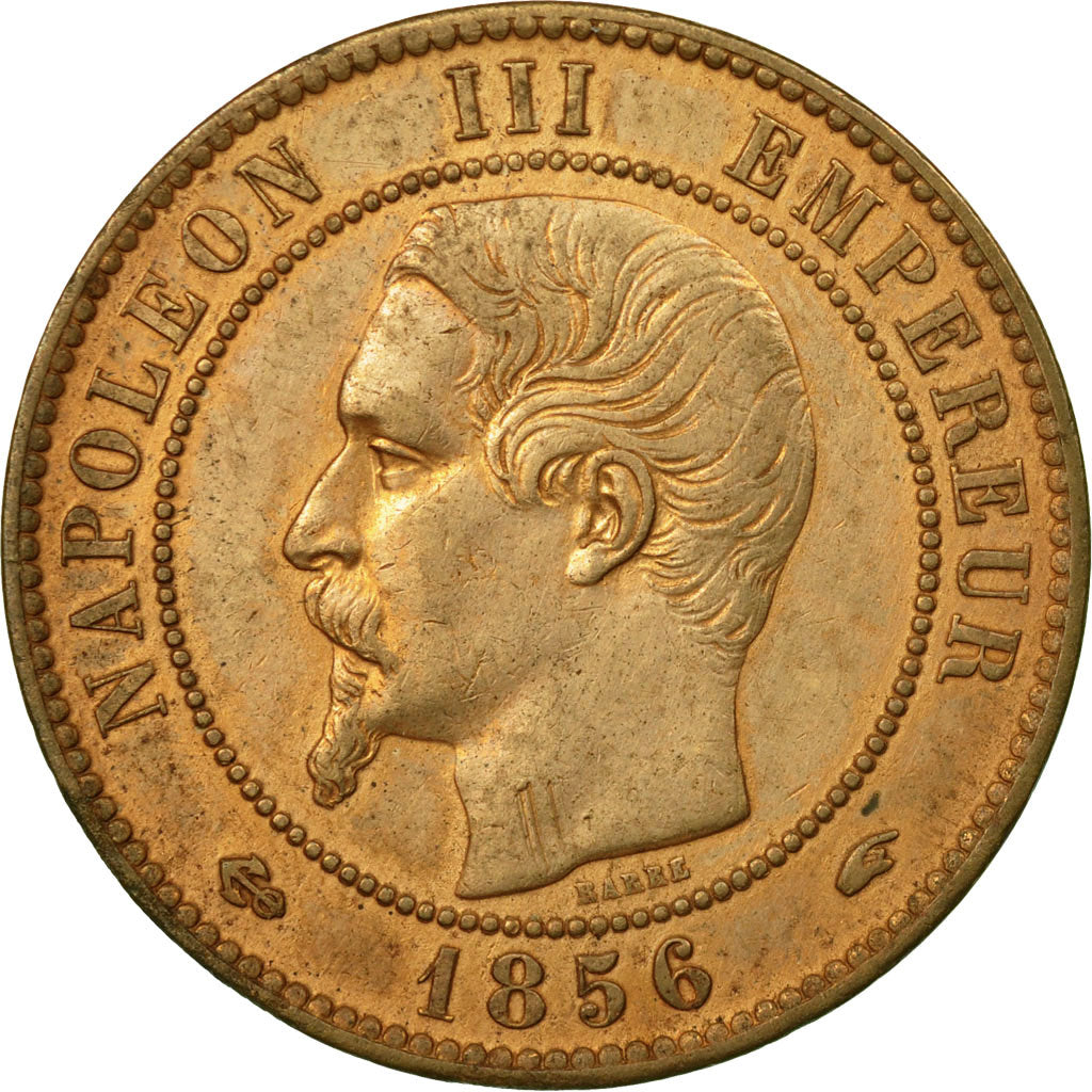 Coin, France, Napoleon III, 10 Centimes, 1856, Paris, EF(40-45)