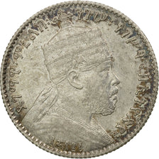 Coin, Ethiopia, Menelik II, Gersh, 1903 (EE 1895), Paris, AU(55-58), Silver