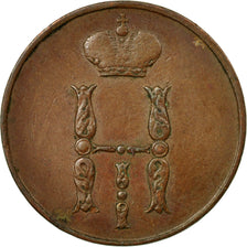 Coin, Russia, Nicholas I, Kopek, 1854, Ekaterinbourg, VF(30-35), Copper