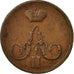 Coin, Russia, Alexander II, Kopek, 1856, Ekaterinbourg, VF(20-25), Copper