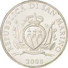 San Marino, 10 Euro, 2005, Silver, KM:344