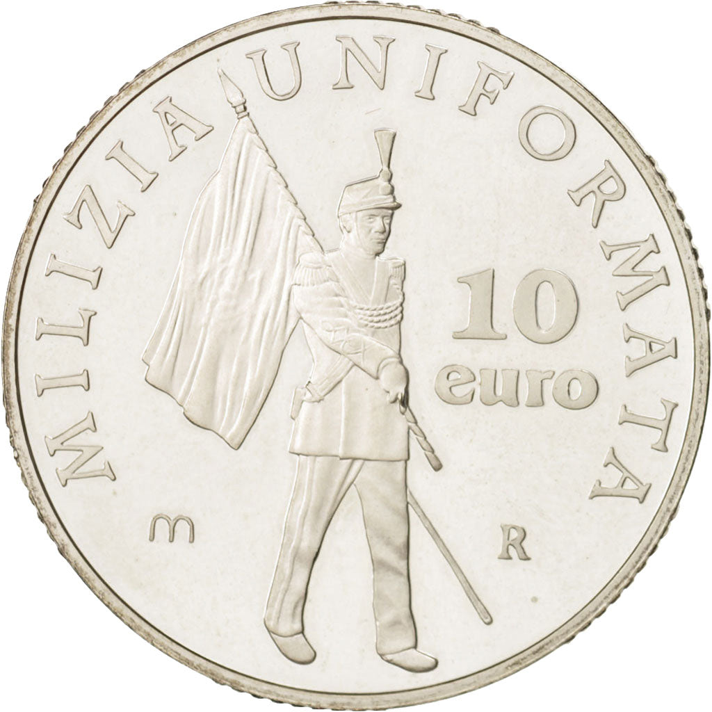 San Marino, 10 Euro, 2005, Silver, KM:344