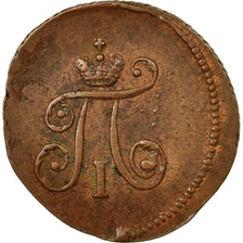 Moneta, Russia, Paul I, Polushka, 1/4 Kopek, 1797, Annensk, MB+, Rame, KM:92.1