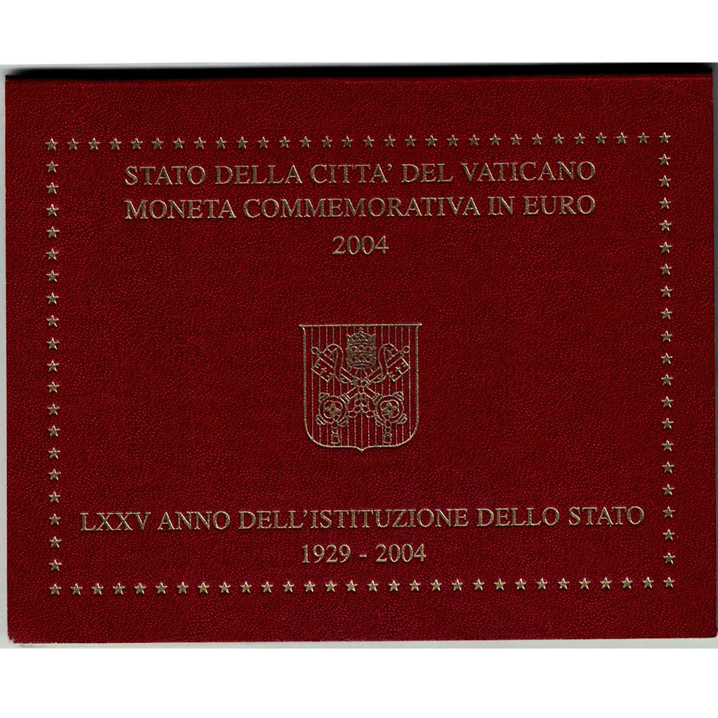 VATICAN CITY, 2 Euro, 2004, MS, Bi-Metallic, KM:358