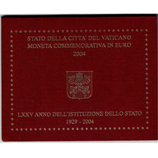 VATICAN CITY, 2 Euro, 2004, MS, Bi-Metallic, KM:358