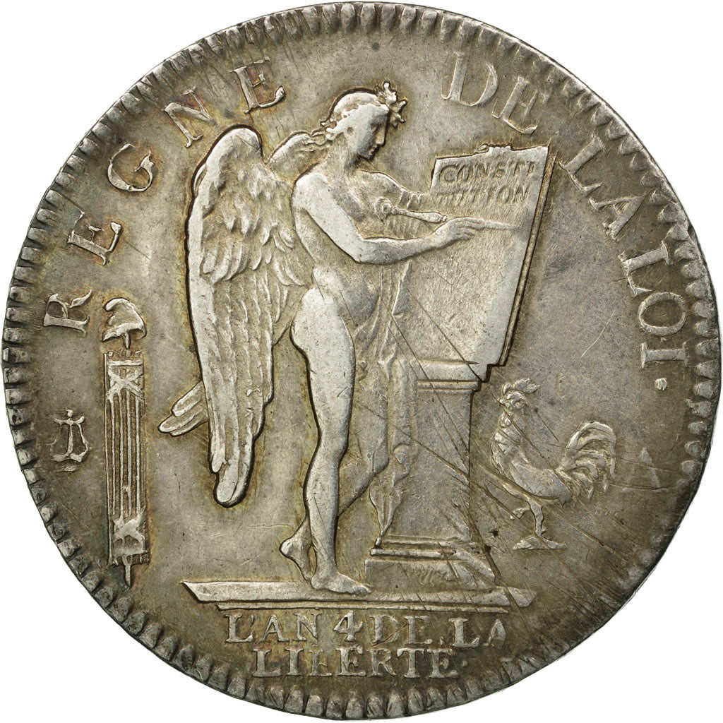Moneda, Francia, Louis XVI, Écu de 6 livres françois, ECU, 6 Livres, 1792