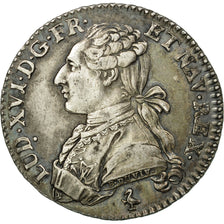 Coin, France, Louis XVI, 1/5 Écu, 24 Sols, 1/5 ECU, 1780, Paris, AU(55-58)