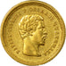 Coin, Guatemala, Rafael Carrera, 4 Reales, Cuatro, 1861, AU(55-58), Gold, KM:135