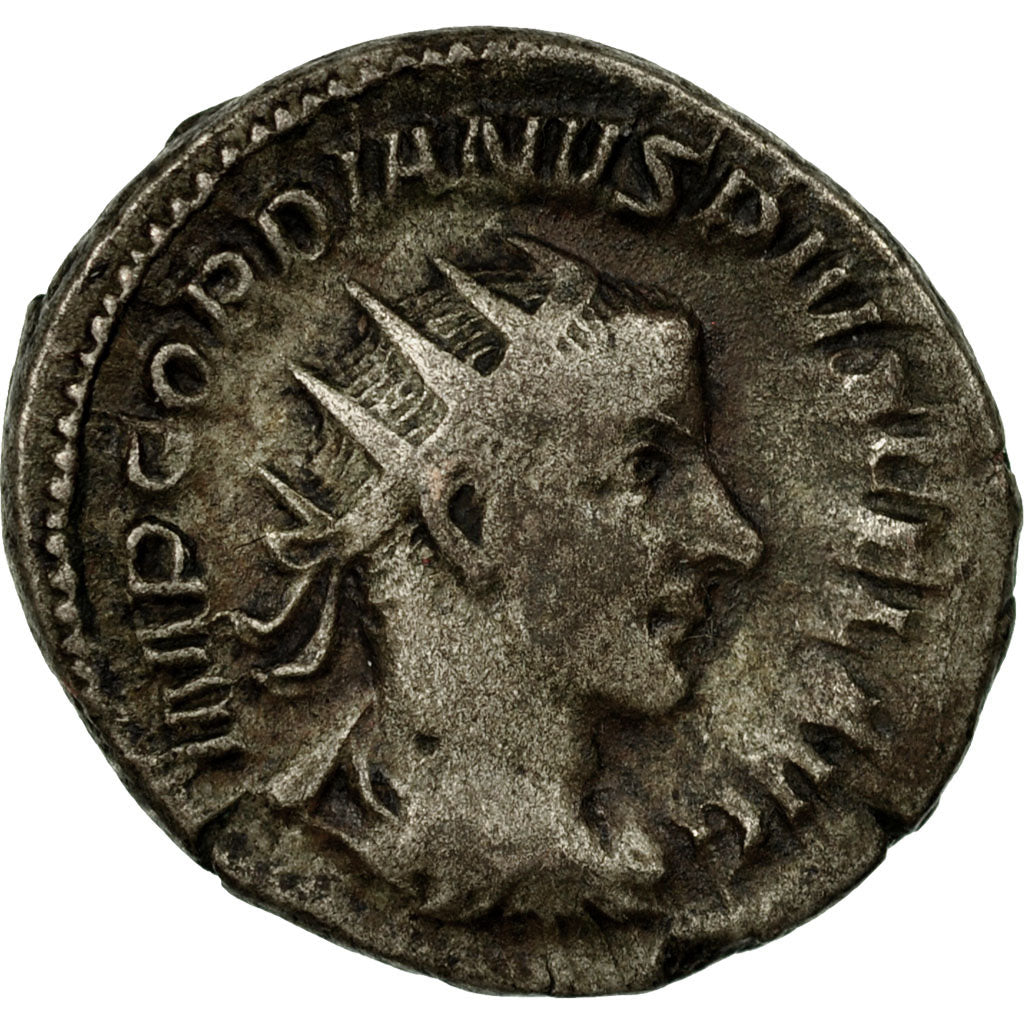 Moneda, Gordian III, Antoninianus, 241, Rome, MBC, Vellón, RIC:88