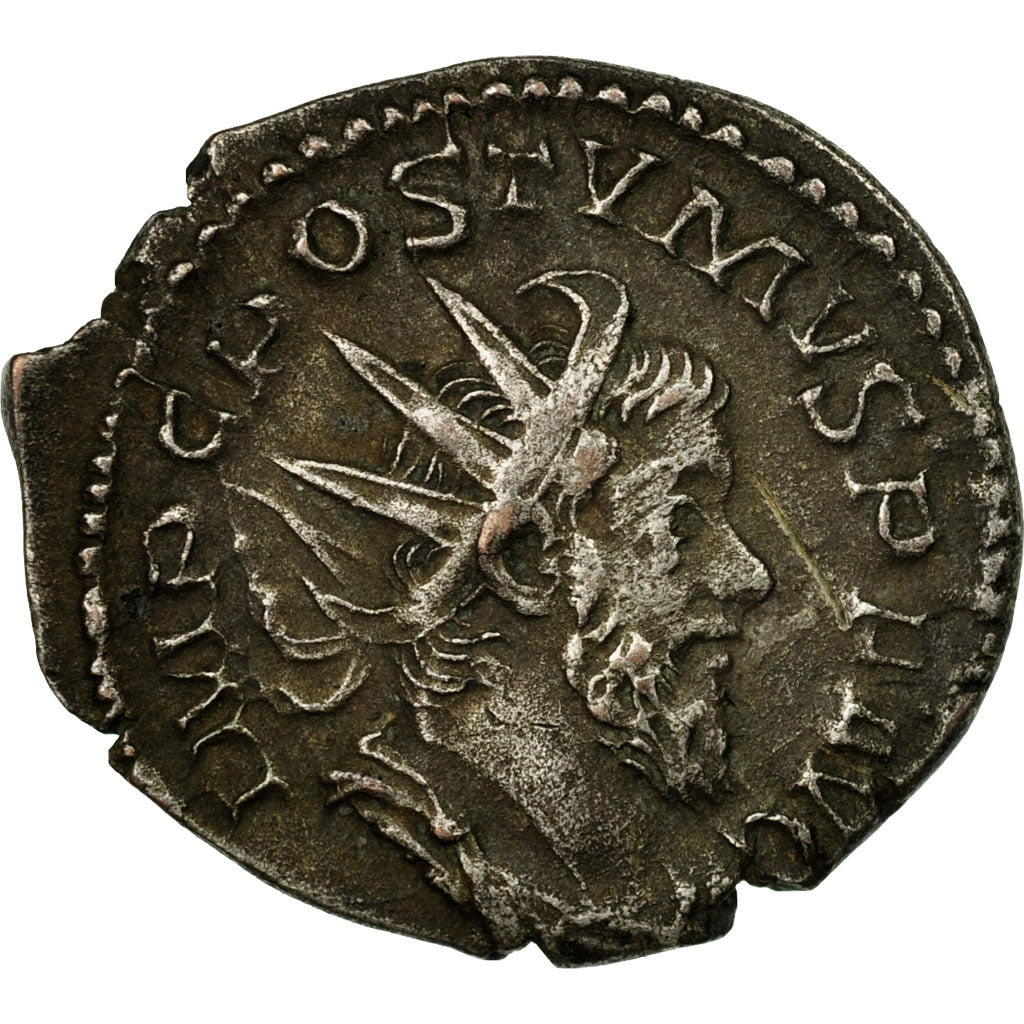 Coin, Postumus, Antoninianus, 260-261, Trier, EF(40-45), Billon, RIC:54