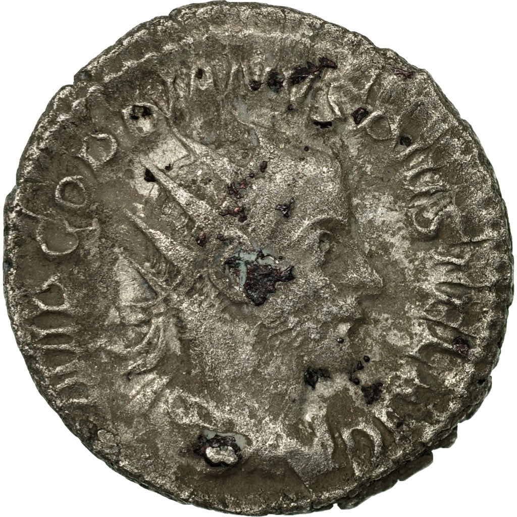 Münze, Gordian III, Antoninianus, 244, Rome, S+, Billon, RIC:151