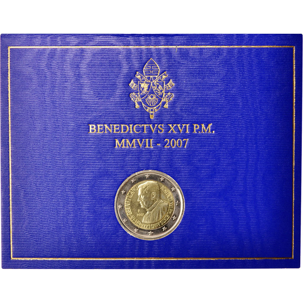 Vatican, 2 Euro, 2007, MS, Bi-Metallic