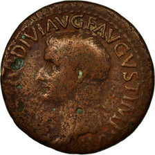 Coin, Tiberius, As, 22-23 AD, Rome, VF(20-25), Copper, Cohen:25