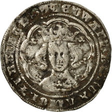 Münze, Großbritannien, Edward III, Gros, 1354-1355, London, S, Silber