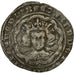 Munten, Groot Bretagne, Edward III, Gros, 1354-1355, London, ZG+, Zilver