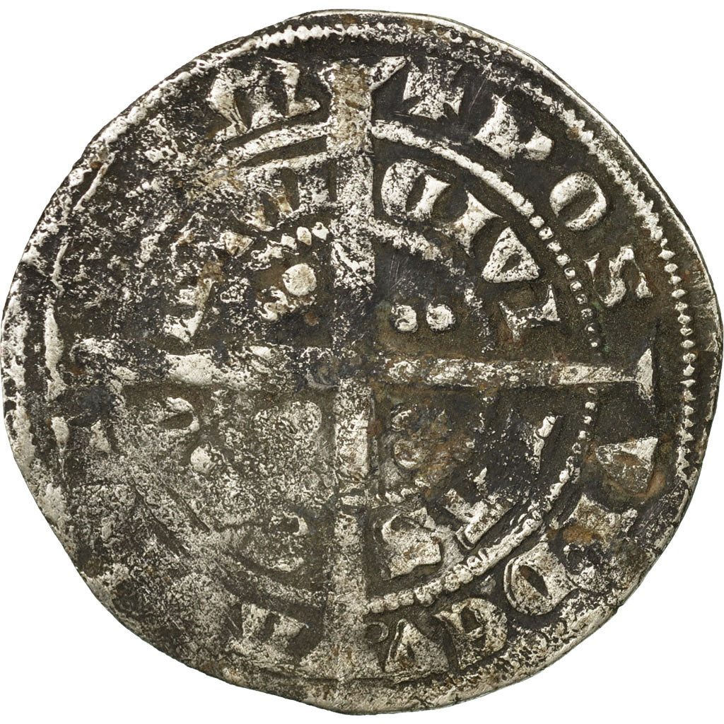 Coin, Great Britain, Edward III, Half Groat, York, F(12-15), Silver, Spink:1581