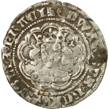Coin, Great Britain, Edward III, Half Groat, London, VF(20-25), Silver