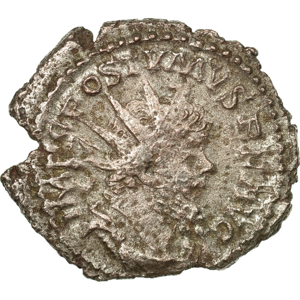 Coin, Postumus, Antoninianus, 268, Trier or Cologne, VF(30-35), Billon, RIC:309