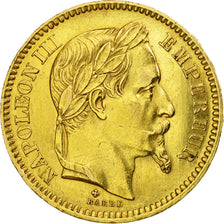 Münze, Frankreich, Napoleon III, Napoléon III, 20 Francs, 1864, Strasbourg