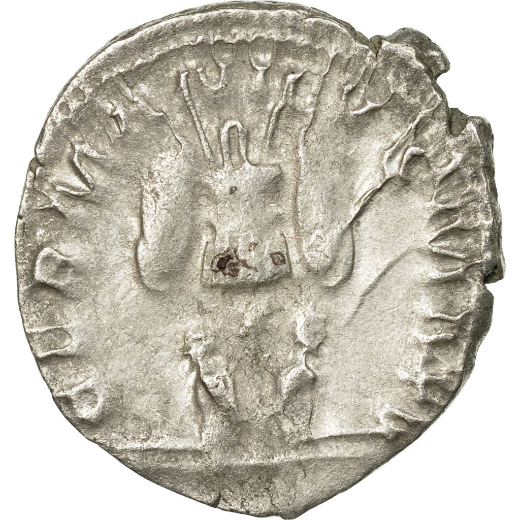 Moneda, Gallienus, Antoninianus, 257-258, Trier, BC+, Vellón, RIC:18