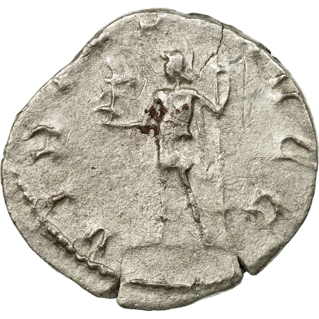 Moneda, Valerian I, Antoninianus, 255, Trier, BC+, Vellón, Cohen:15