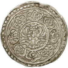 Coin, Tibet, Tangka, 1-1/2 Sho, 1899, EF(40-45), Silver, KM:E13.1
