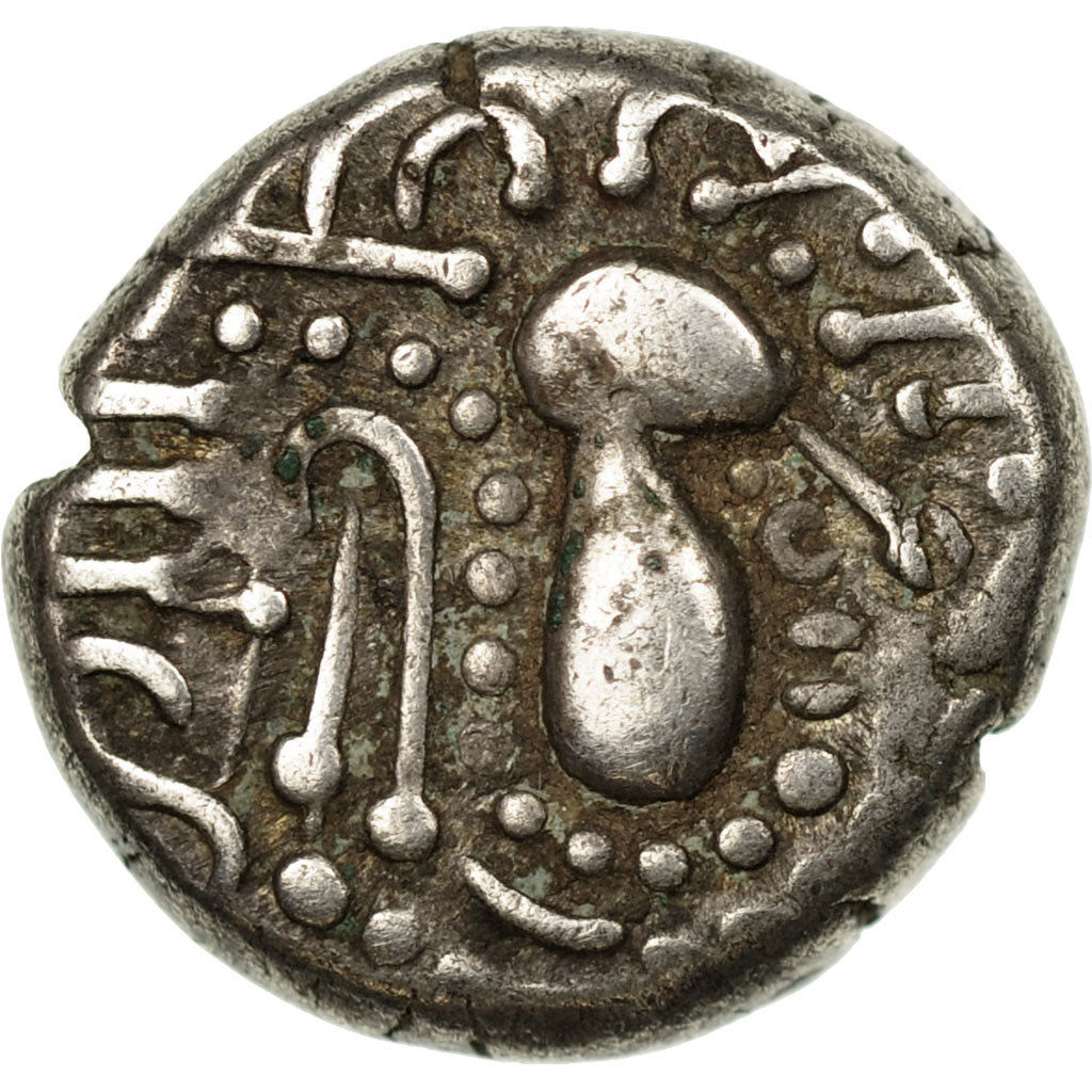 Moneda, India, Indo-Sasanian, Chalukyas of Gujarat, Gadhaiya Paisa, Drachm, MBC
