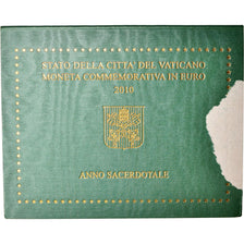 Vatican, 2 Euro, 2010, MS, Bi-Metallic