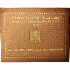 Vatican, 2 Euro, 2011, MS, Bi-Metallic