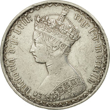 Coin, Great Britain, Victoria, Florin, Two Shillings, 1855, London, EF(40-45)