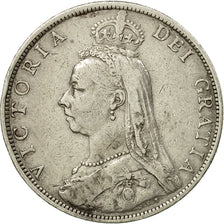 Coin, Great Britain, Victoria, Florin, Two Shillings, 1892, VF(30-35), Silver