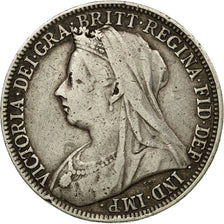 Coin, Great Britain, Victoria, Florin, Two Shillings, 1901, VF(30-35), Silver