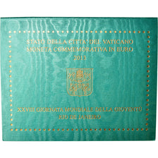 VATICAN CITY, 2 Euro, 2013, MS, Bi-Metallic, KM:446