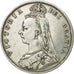 Coin, Great Britain, Victoria, 1/2 Crown, 1887, London, AU(50-53), Silver