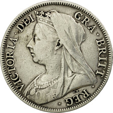 Coin, Great Britain, Victoria, 1/2 Crown, 1899, VF(30-35), Silver, KM:782