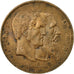 Moneda, Bélgica, Leopold II, 50 ans de l'Indépendance, 5 Francs, 1880