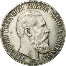 Moneta, Germania, PRUSSIA, Friedrich III, 2 Mark, 1888, Berlin, Uniface, BB+