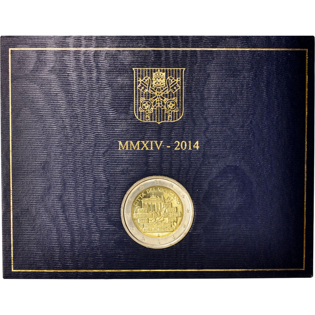 Vatican, 2 Euro, 2014, MS, Bi-Metallic