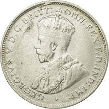 Coin, BRITISH WEST AFRICA, George V, 2 Shillings, 1913, EF(40-45), Silver, KM:13