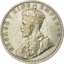 Coin, INDIA-BRITISH, George V, Rupee, 1916, Calcutta, EF(40-45), Silver, KM:524