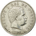 Munten, Portugal, Carlos I, 500 Reis, 1891, ZF+, Zilver, KM:535